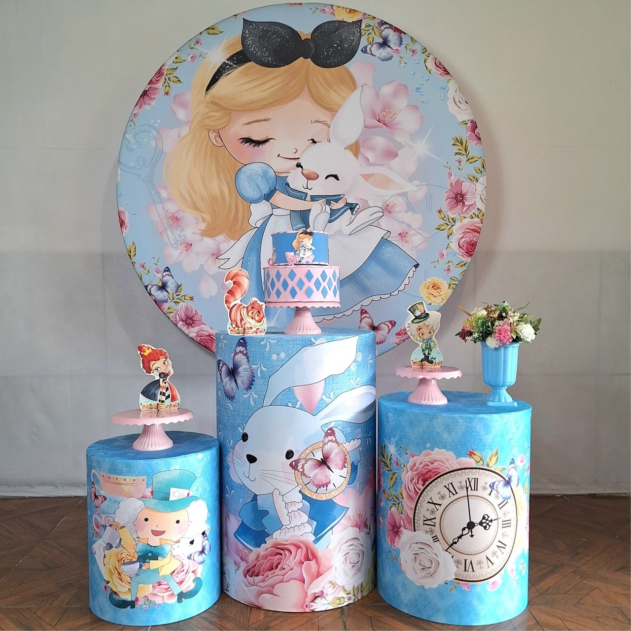 Kit Alice No Pais das Maravilinhas Basico - bruna cruanes