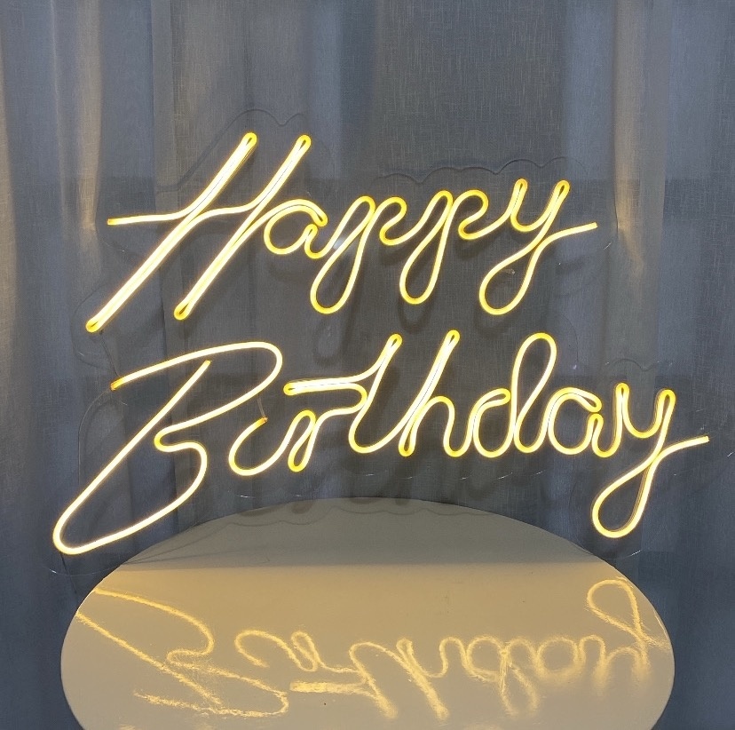 Led Happy Birthday - brunacruanes