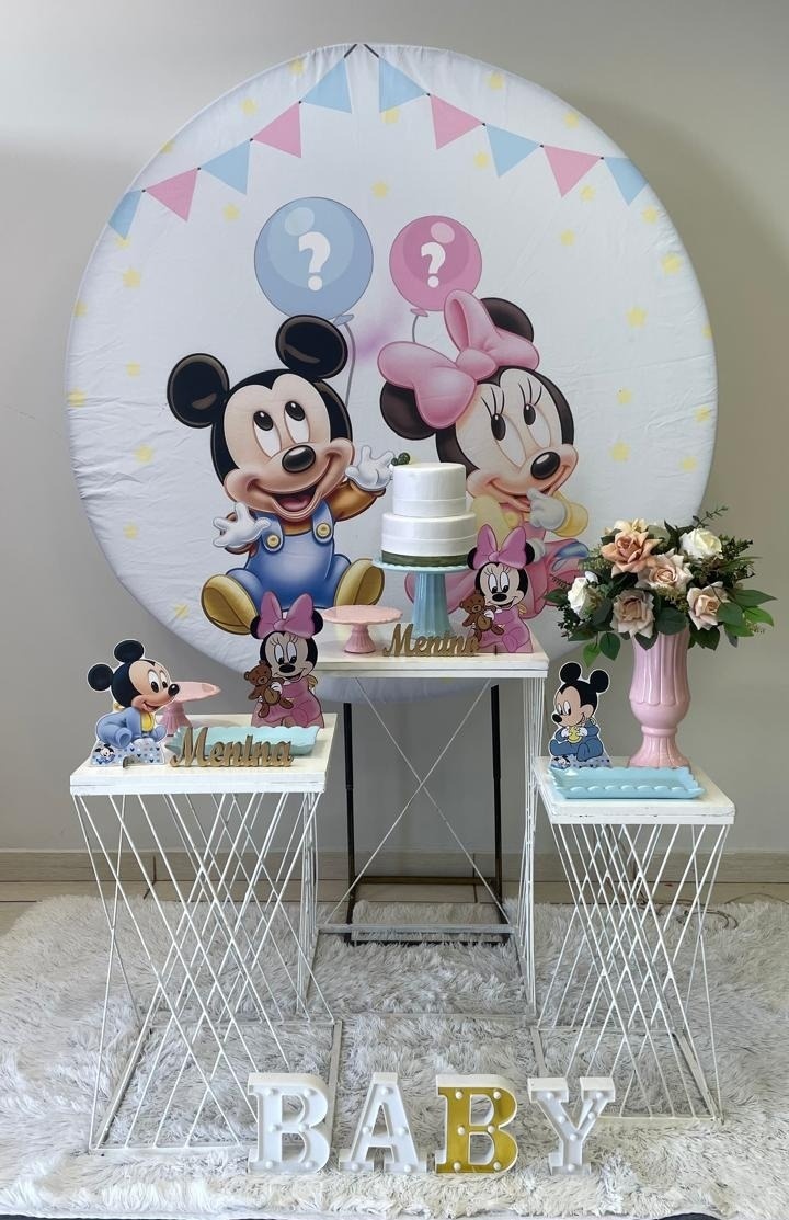 Chá Revelação Minnie Luxo - brunacruanes