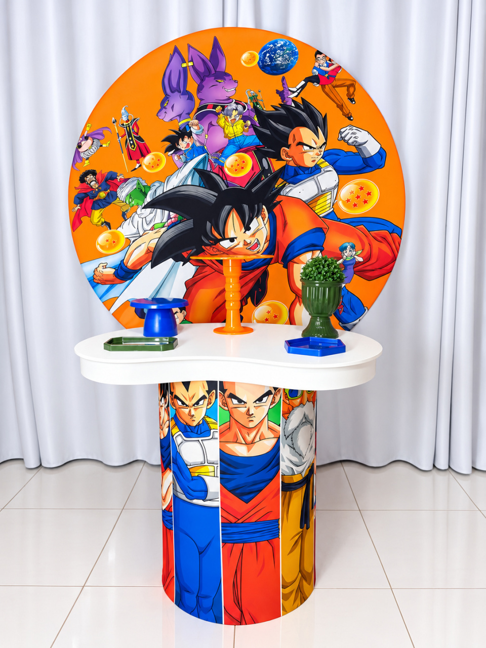 Festa Pocket Dragão Boll Z - Amorapersonalizaofc