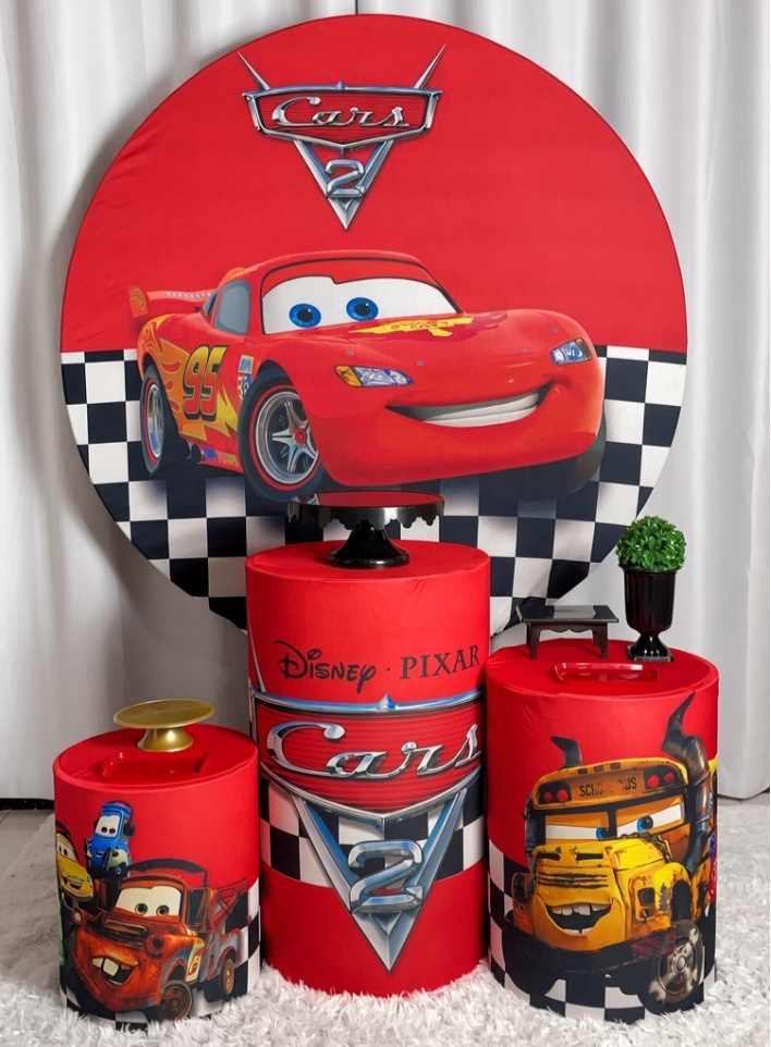 Relâmpago Macqueen - Carros Disney 01 - Amorapersonalizaofc
