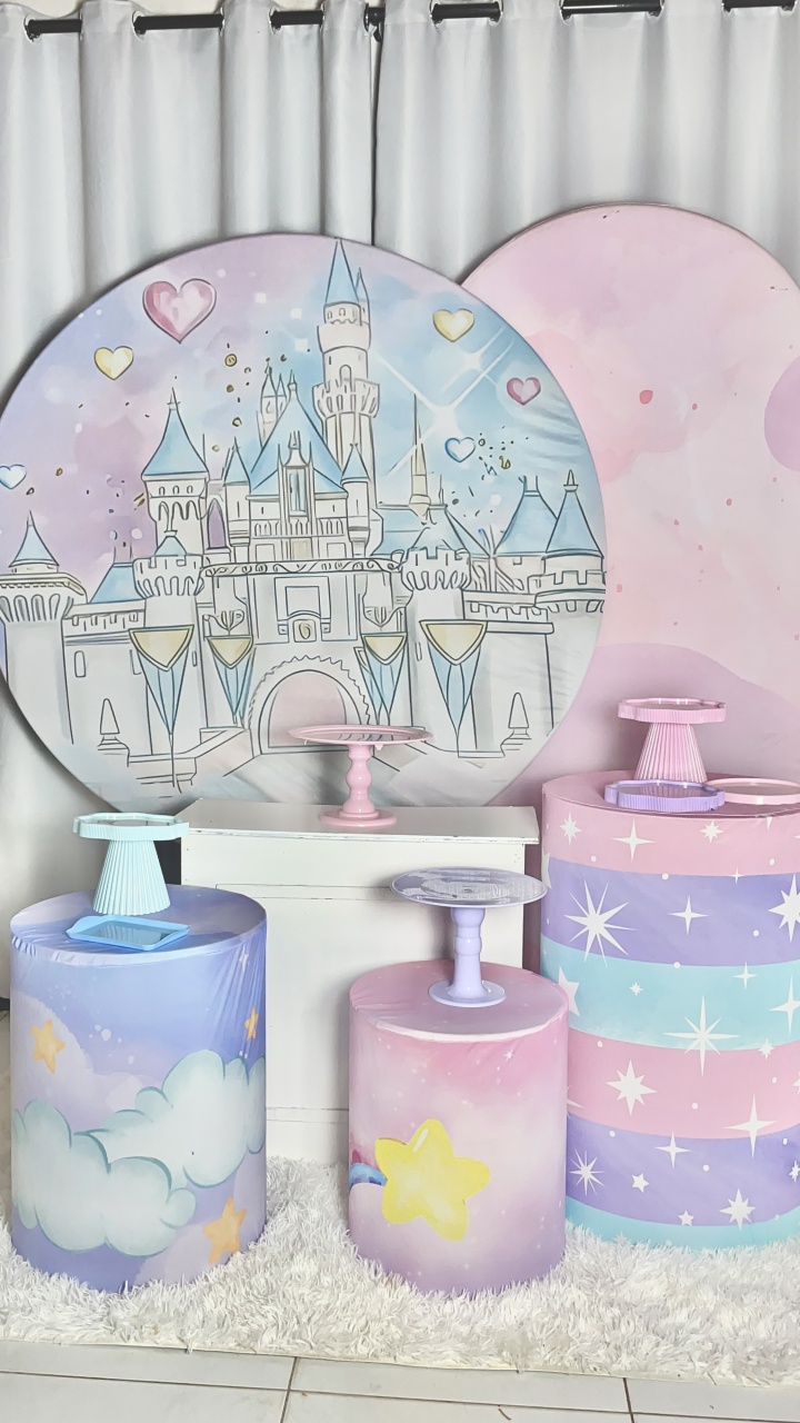 Kit Completo Castelo - Amorapersonalizaofc
