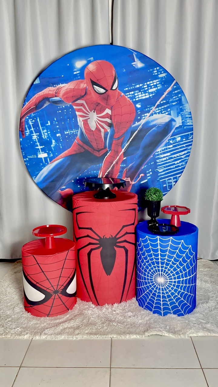 Kit Básico Homem Aranha - Amorapersonalizaofc