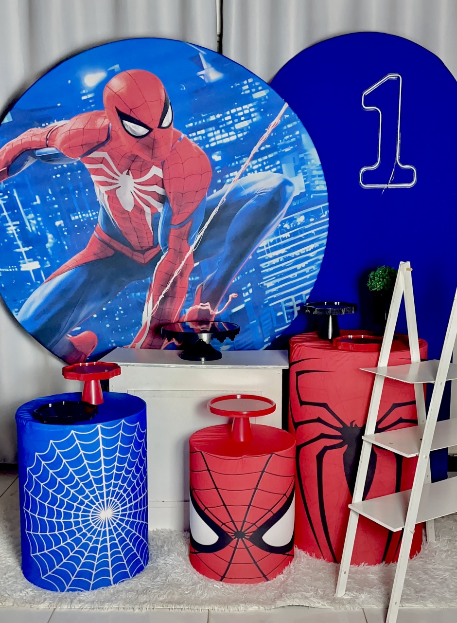 Kit Luxo Homem Aranha - Amorapersonalizaofc