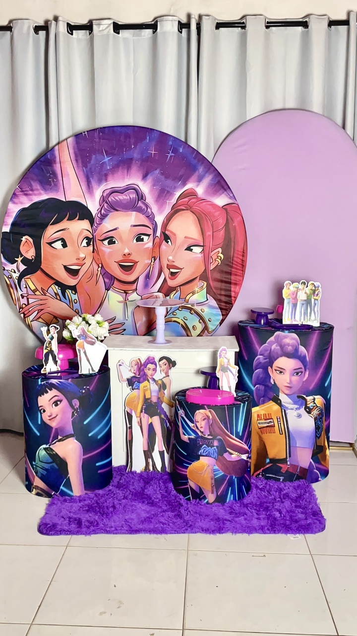 Kit Completo Guerreiras Do K-Pop - Amorapersonalizaofc