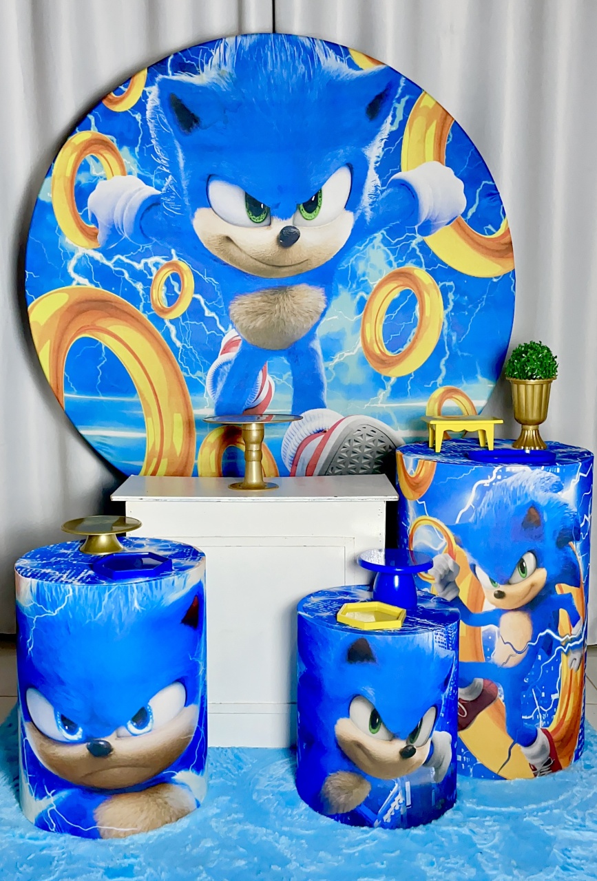 Kit Intermediário Sonic - Amorapersonalizaofc