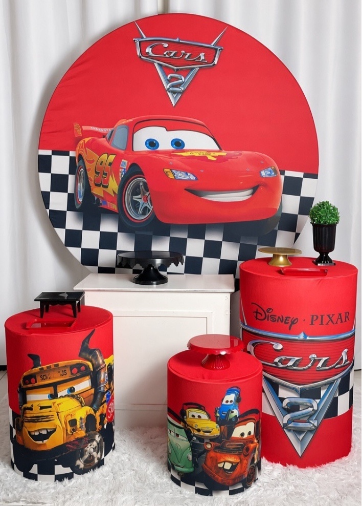 Relâmpago Macqueen - Carros Disney 02 - Amorapersonalizaofc