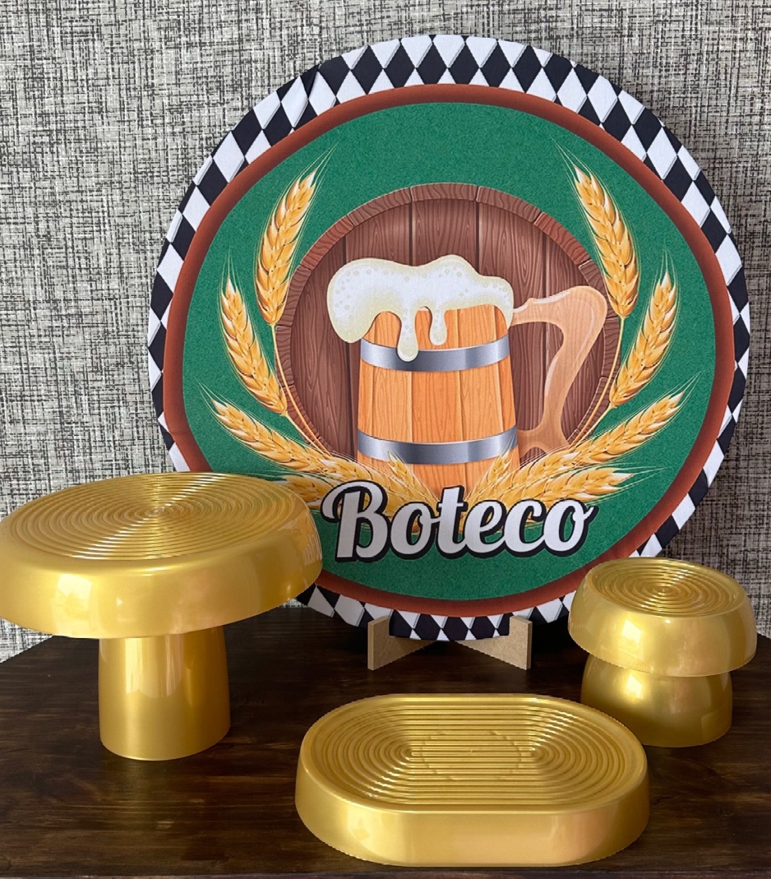 Mini Kit de Mesa Boteco 1 - Cíntia Rodrigues Pinheiro 