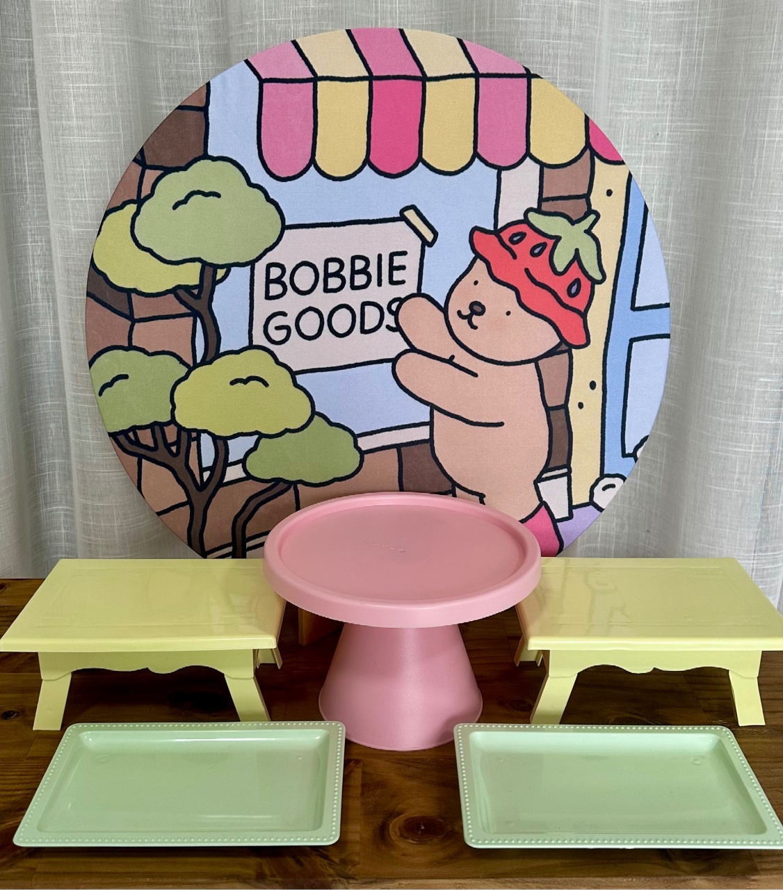 Mini Kit de Mesa Bobbie Goods - Cíntia Rodrigues Pinheiro 