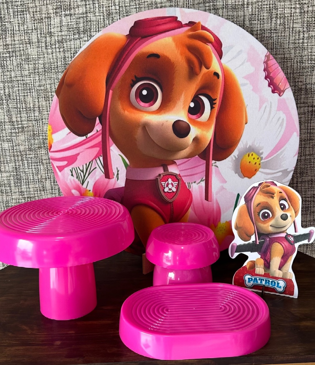 Mini Kit de Mesa Sky - Cíntia Rodrigues Pinheiro 