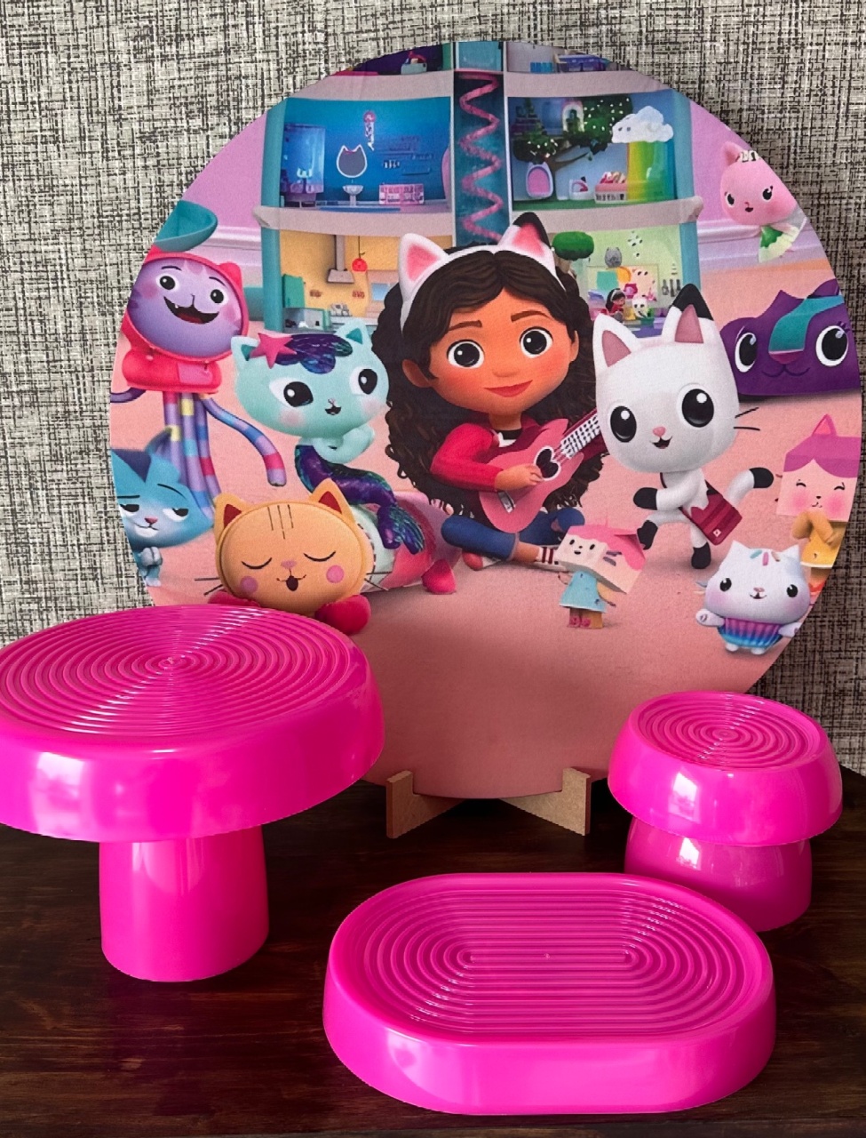 Mini Kit de Mesa Casa Mágica da Gabi - Cíntia Rodrigues Pinheiro 