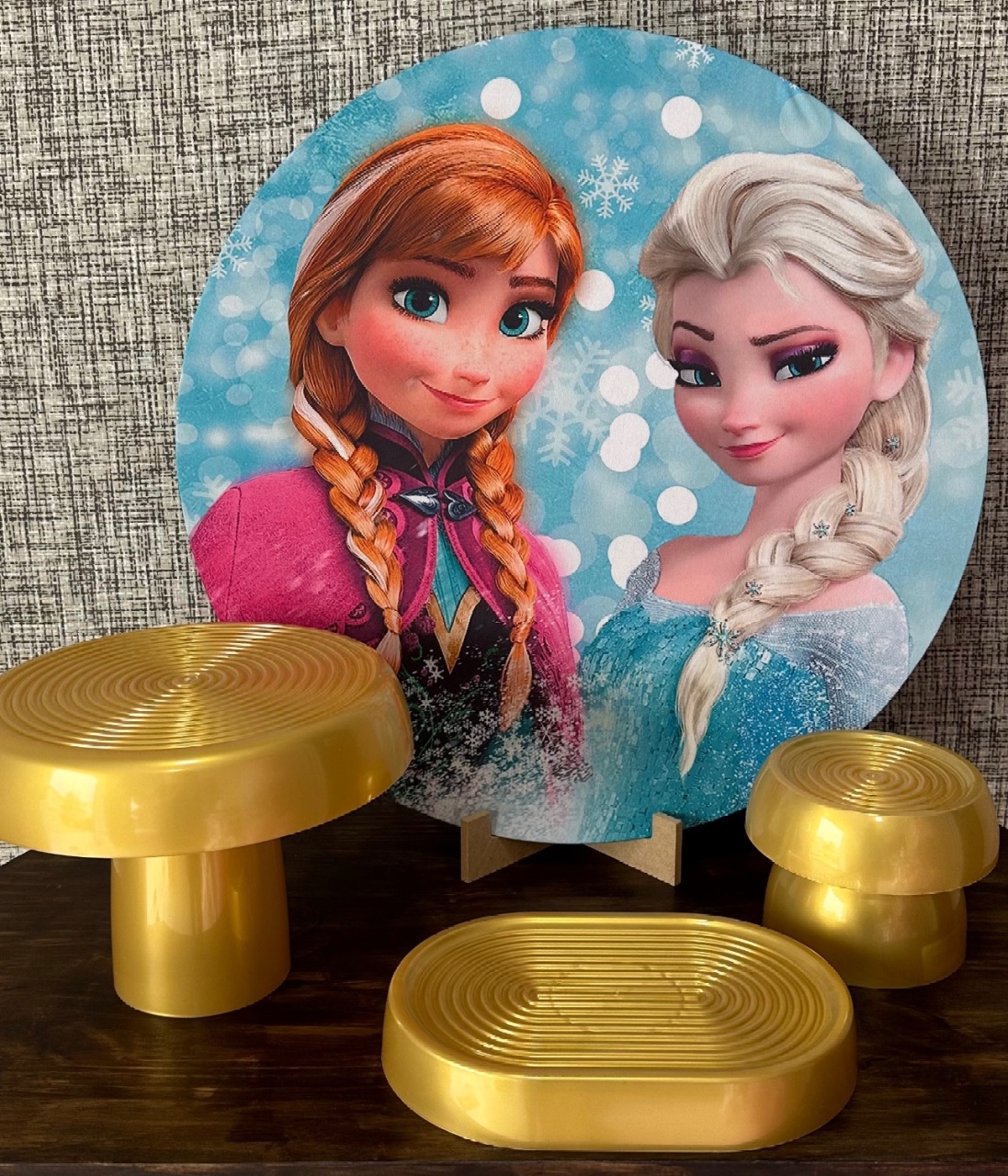 Mini Kit de Mesa Frozen - Cíntia Rodrigues Pinheiro 
