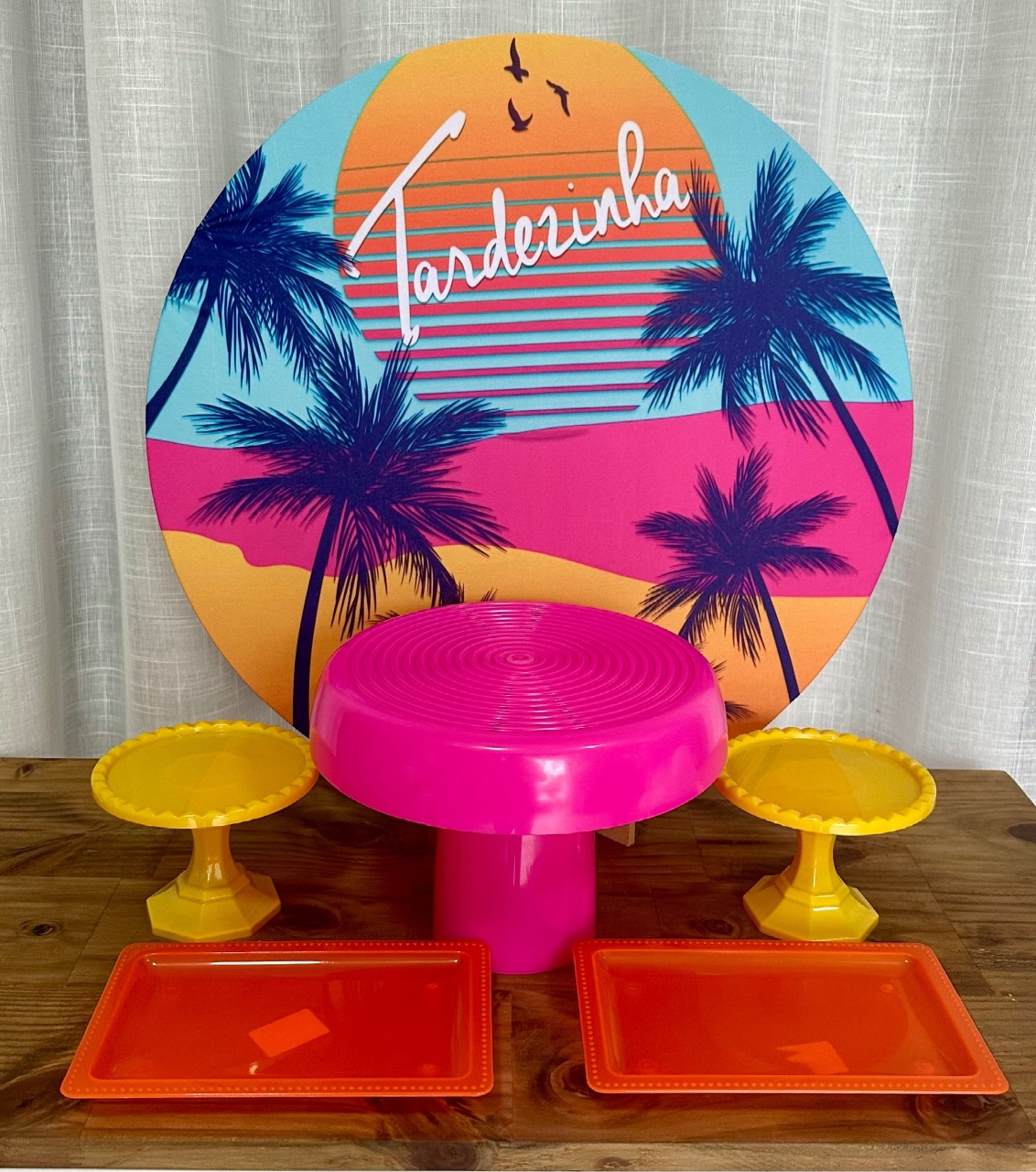 Mini Kit de Mesa Tardezinha - Cíntia Rodrigues Pinheiro 