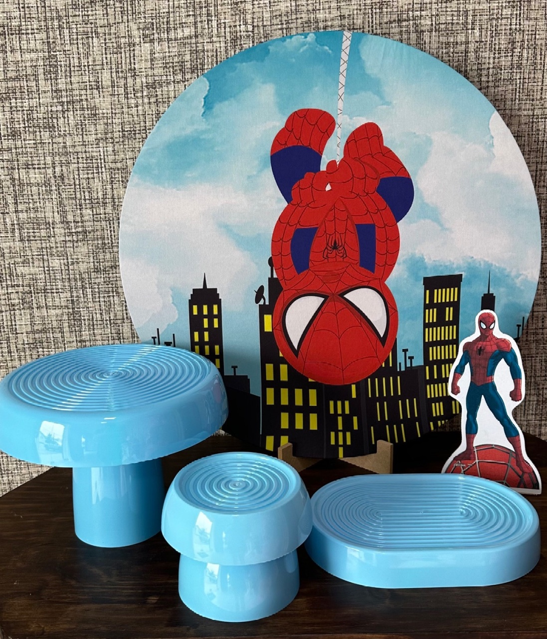 Mini Kit de Mesa Homem Aranha - Cíntia Rodrigues Pinheiro 