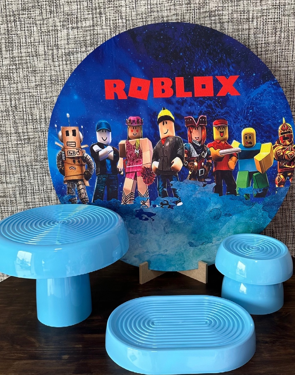 Mini Kit de Mesa Roblox - Cíntia Rodrigues Pinheiro 
