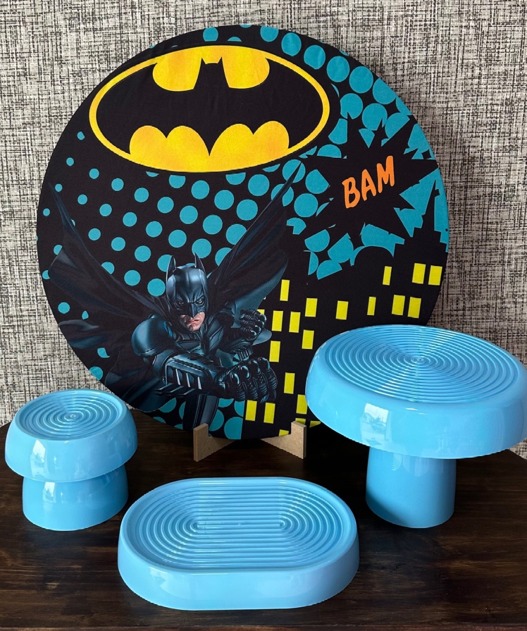 Mini Kit de Mesa Batman - Cíntia Rodrigues Pinheiro 