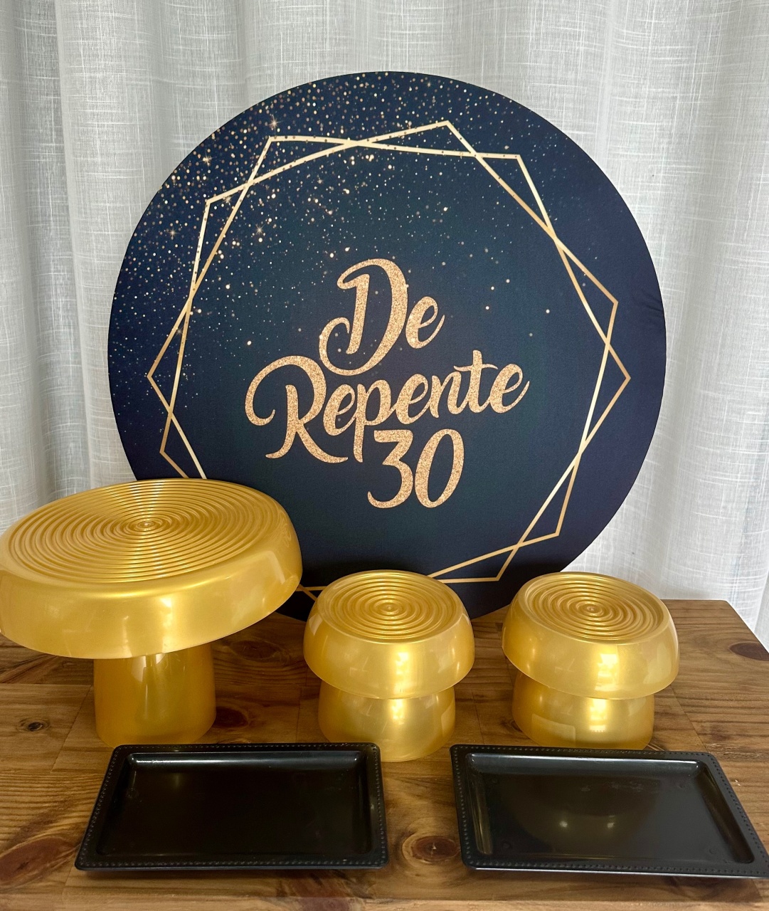 Mini Kit de Mesa de Repente 30 - Cíntia Rodrigues Pinheiro 