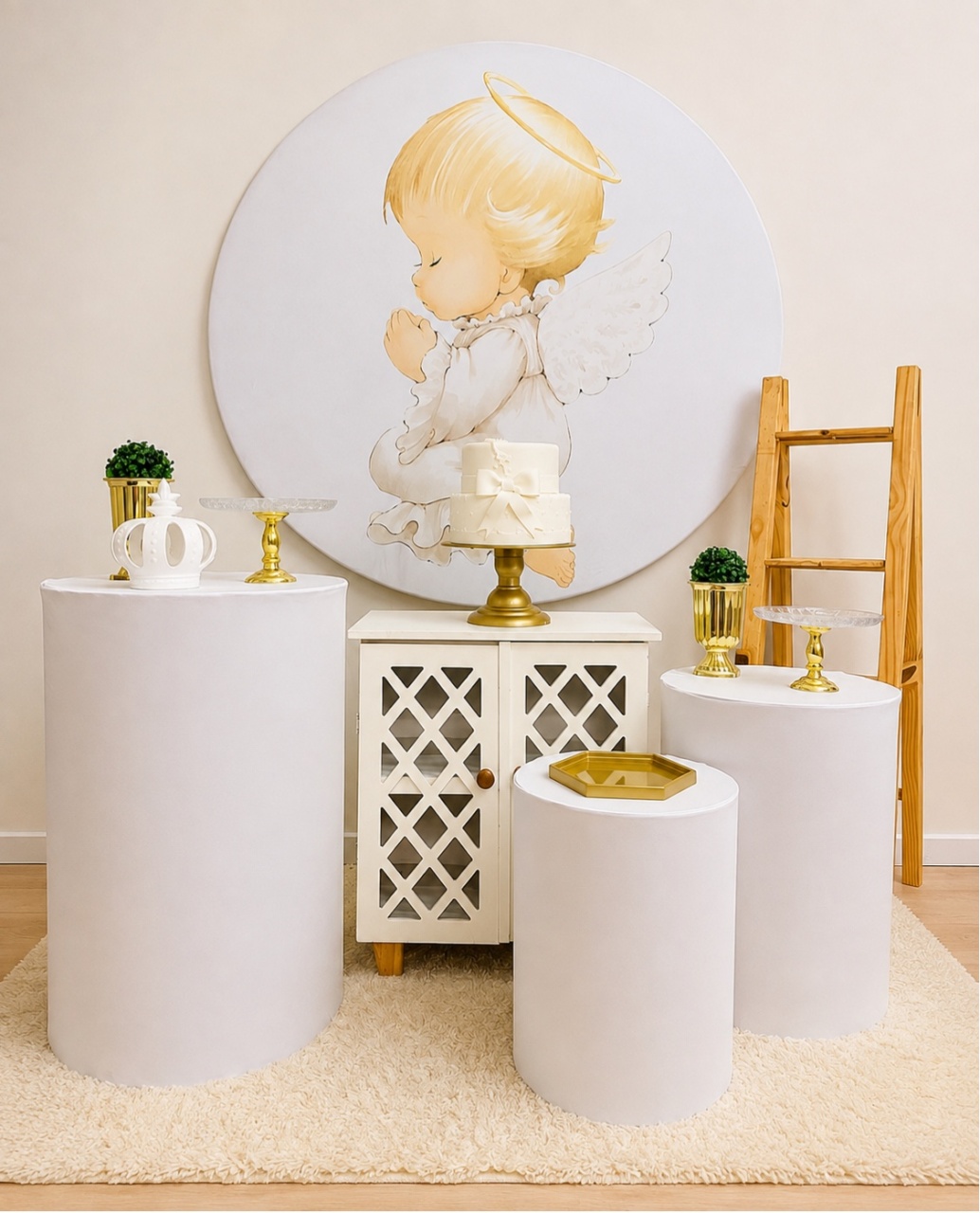 Batizado - Branco Clean - Decoracoes4you