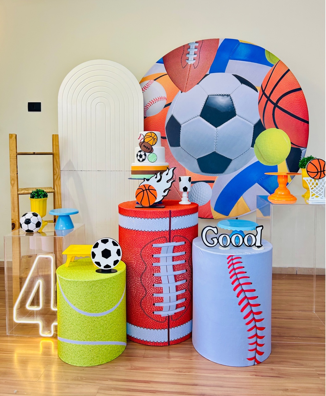 Tema Bolas Esportivas - Decoracoes4you