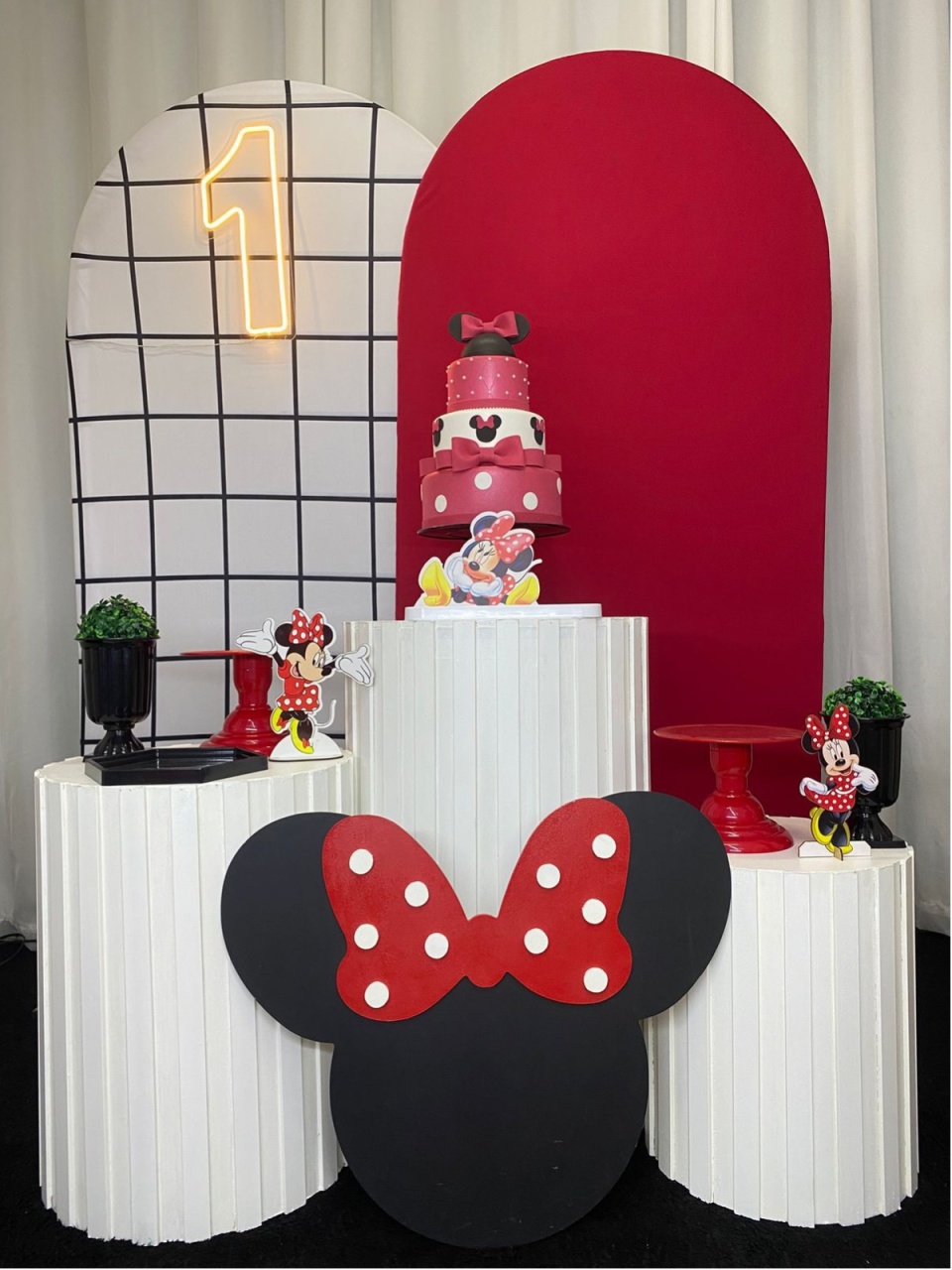Minnie Vermelha - Decoracoes4you