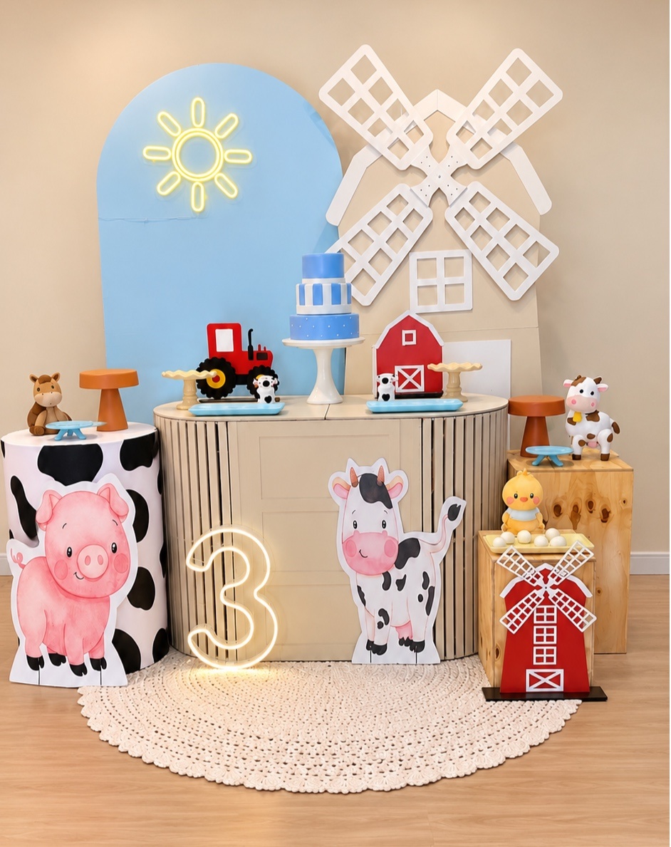 Fazendinha Clean - Decoracoes4you