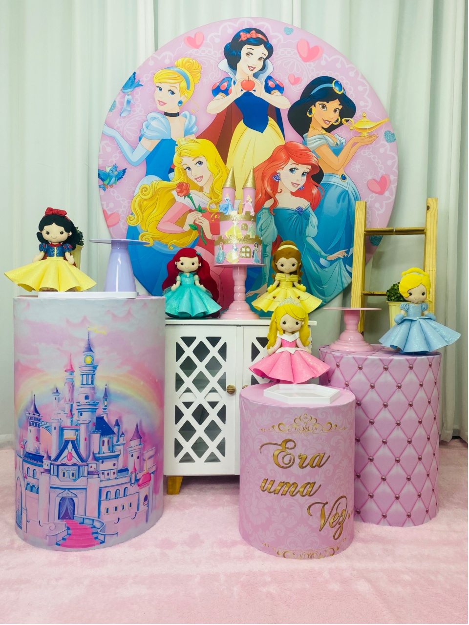 Princesas Disney Jovens Feltro - Decoracoes4you