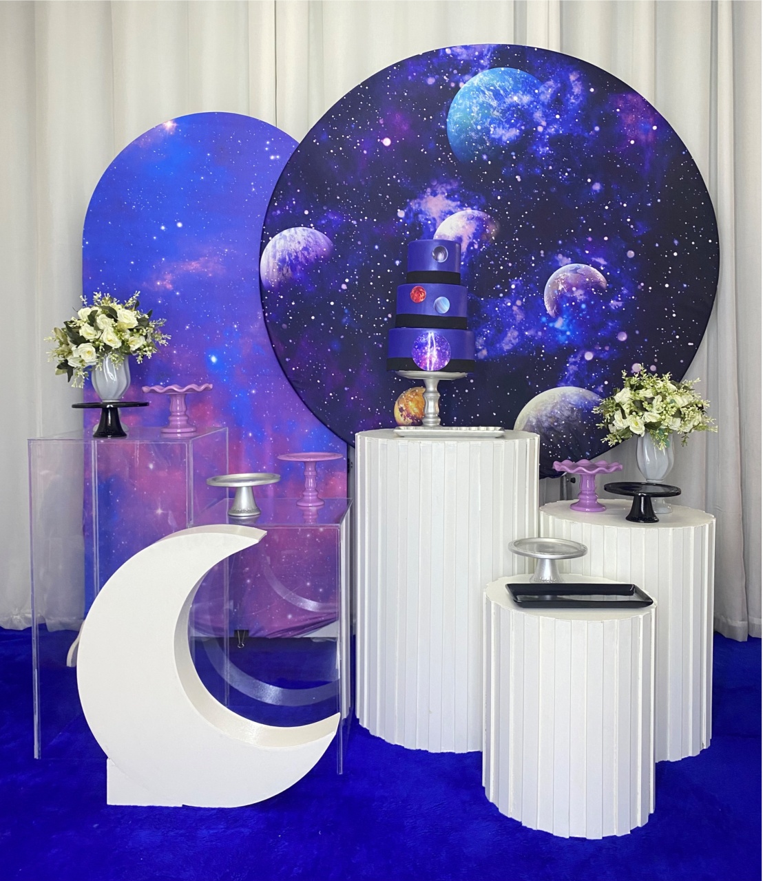 Planetas Universo Roxo - Decoracoes4you