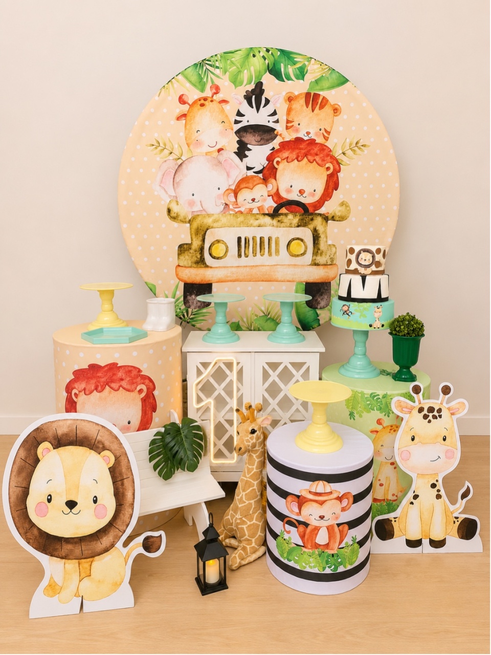 Safari Animais - Decoracoes4you