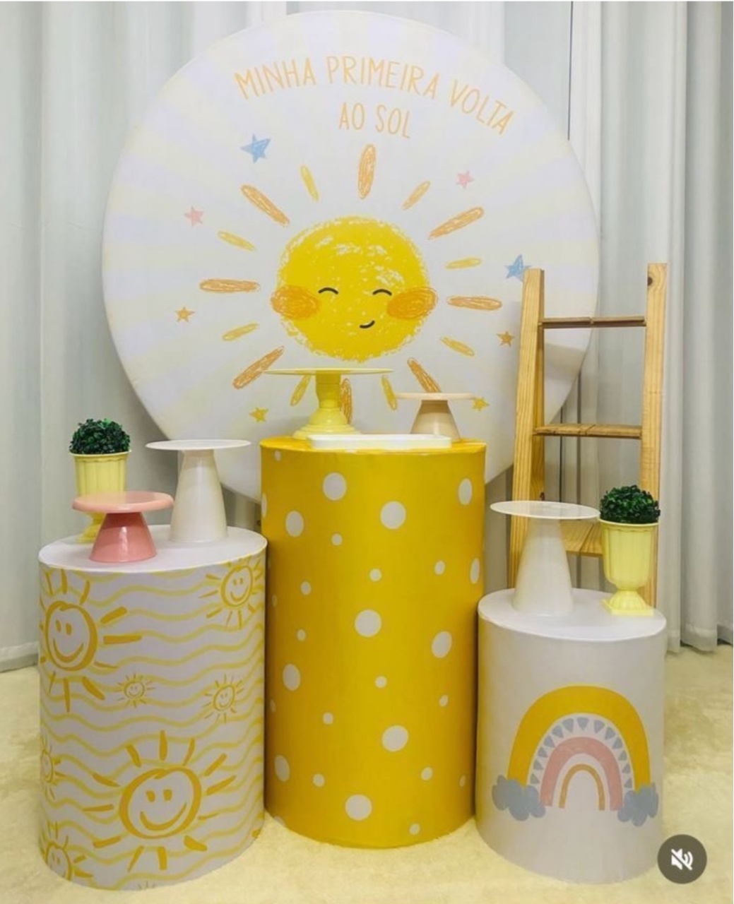 Minha Primeira Volta Ao Sol - Decoracoes4you