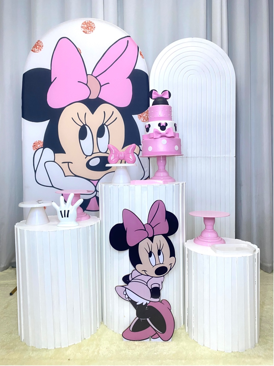 Minnie Rosa - Decoracoes4you