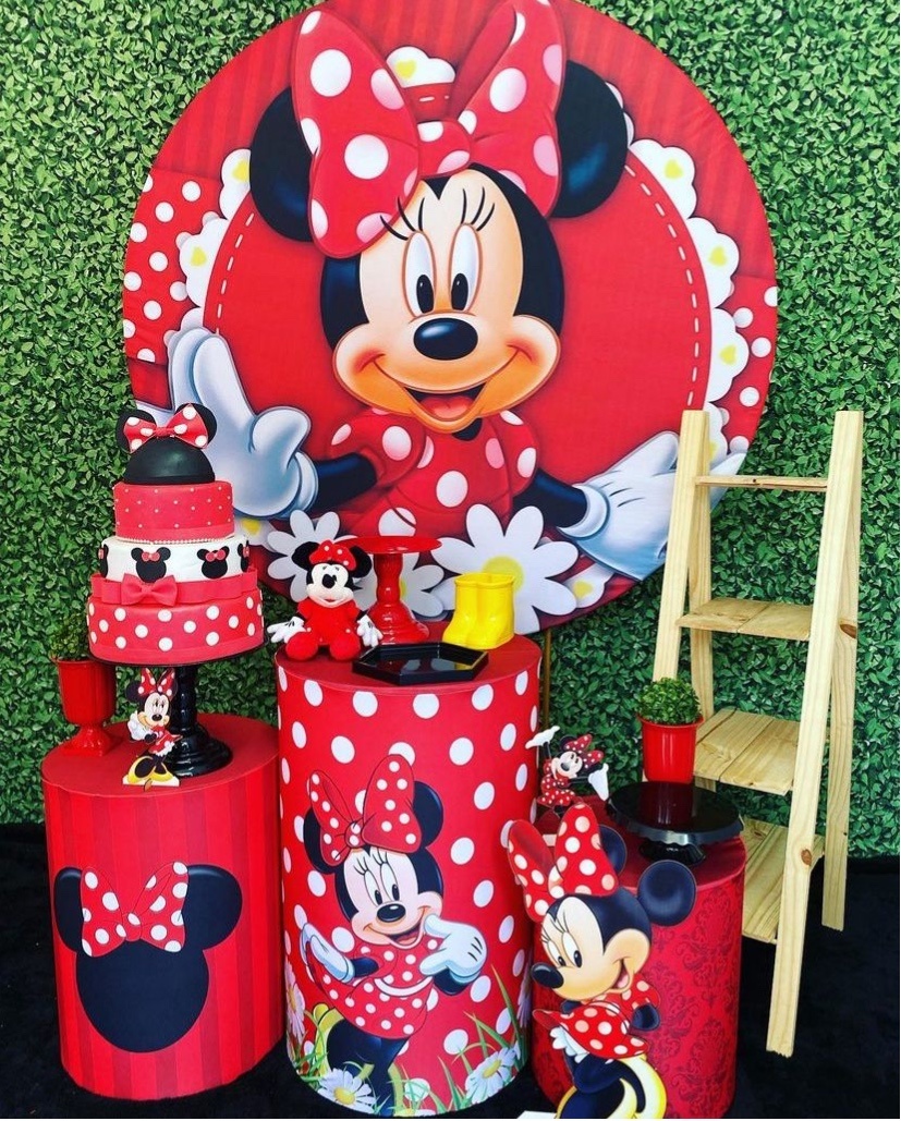 Minnie Vermelha - Decoracoes4you
