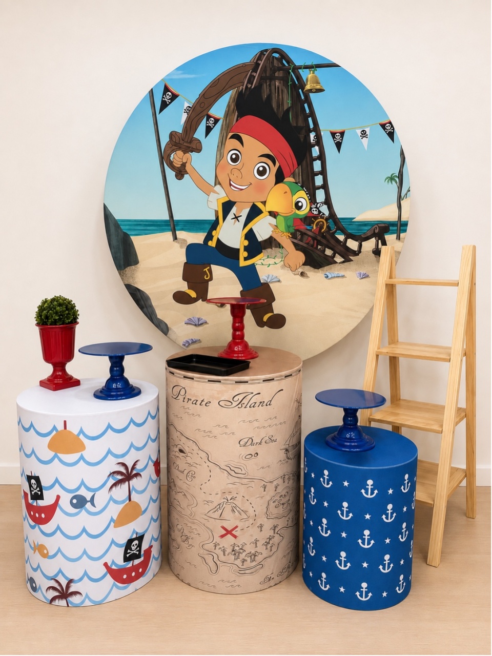 Piratinha Pirata - Decoracoes4you
