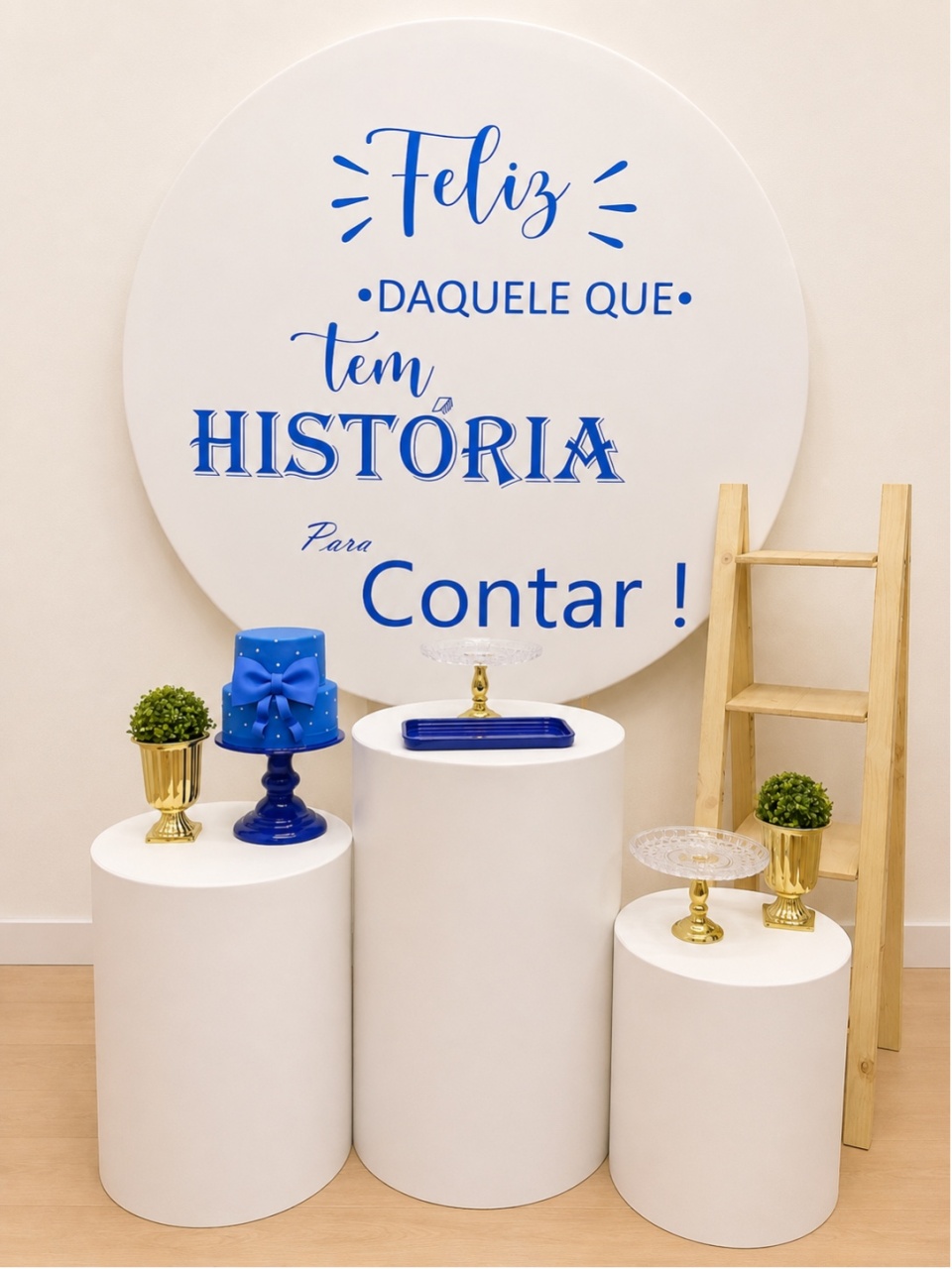 Feliz Daquele Azul - Decoracoes4you