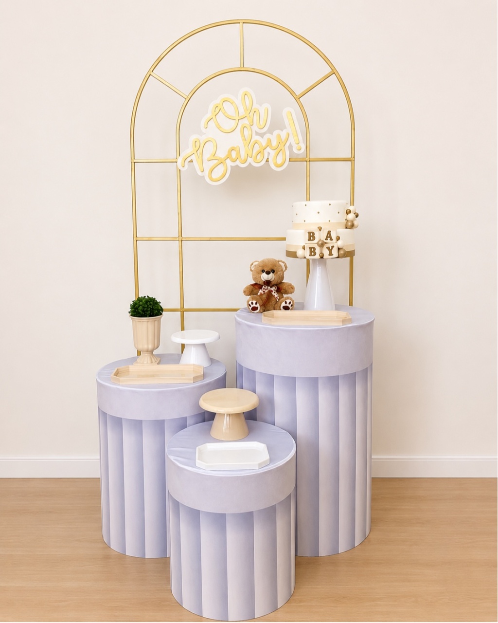Cha de Bebê Romano Janela - Decoracoes4you