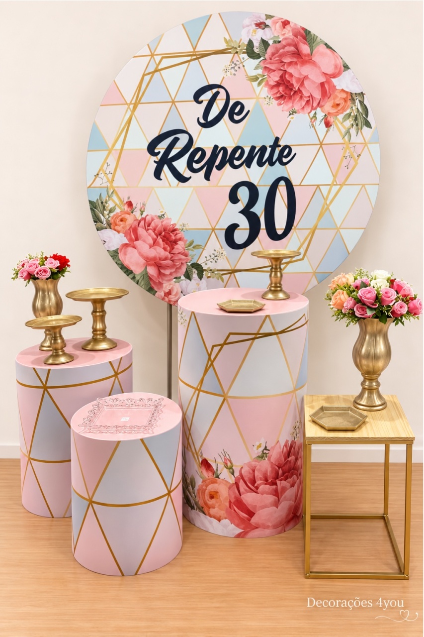 de Repente 30 Rose Porcelana - Decoracoes4you