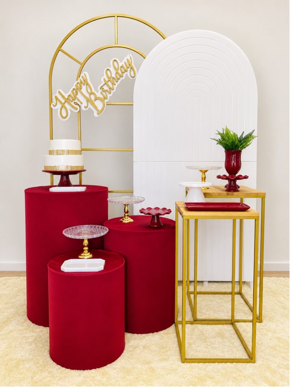 Vermelho Vinho Branco - Decoracoes4you