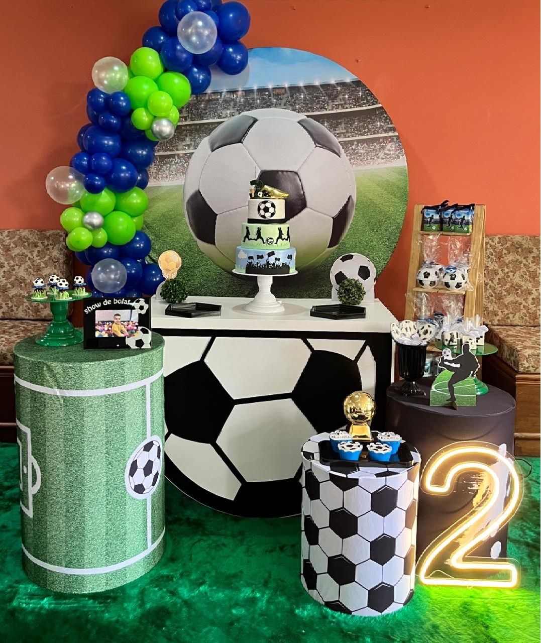 Futebol Com Balão  - Decoracoes4you