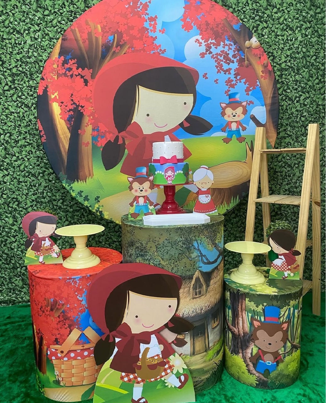 Chapeuzinho Vermelho 3 - Decoracoes4you