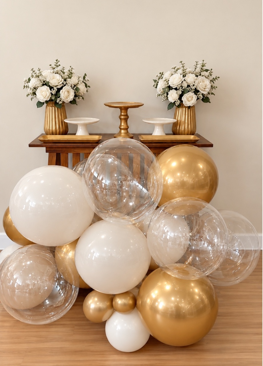 Adulto Festa Mesa Luxo Dourado - Decoracoes4you
