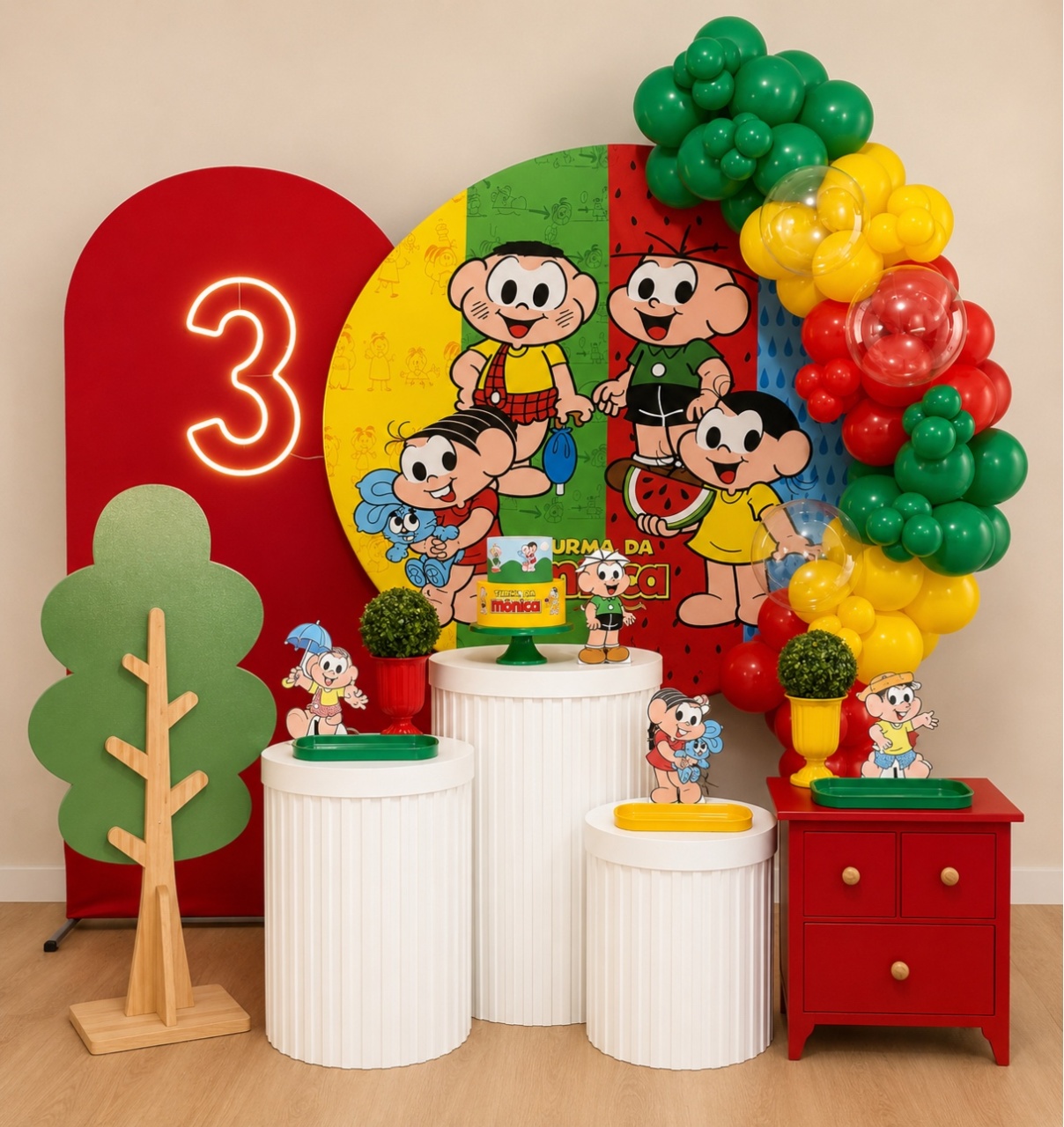 Turma da Mônica - Decoracoes4you