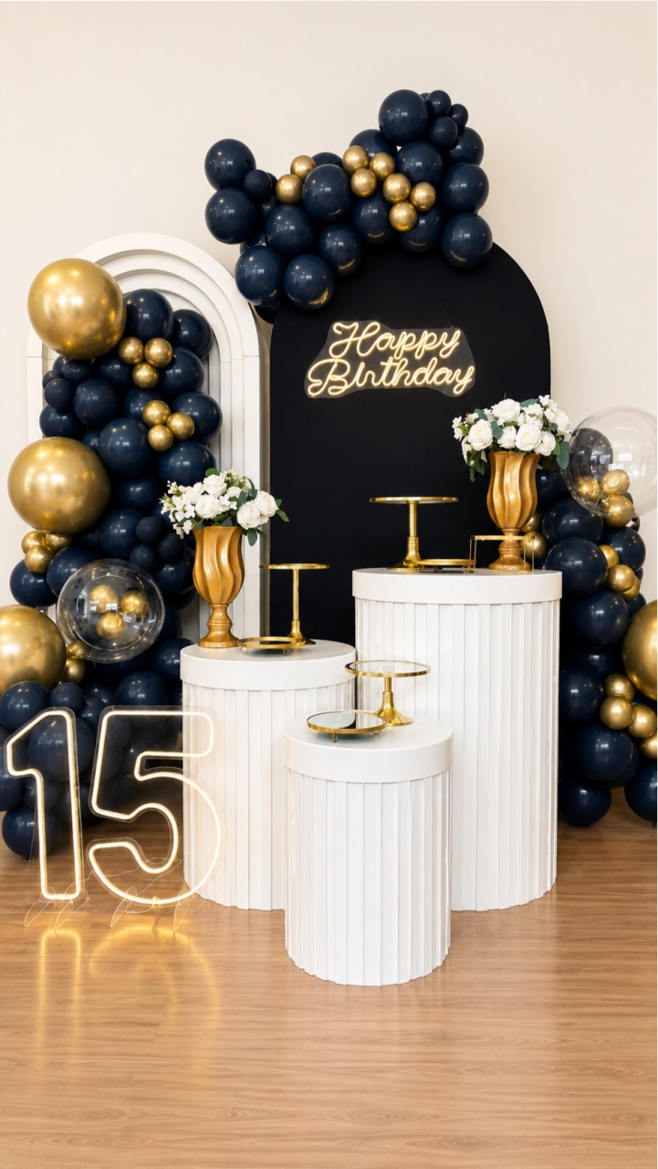 Preto Branco Moderno Luxo - Decoracoes4you