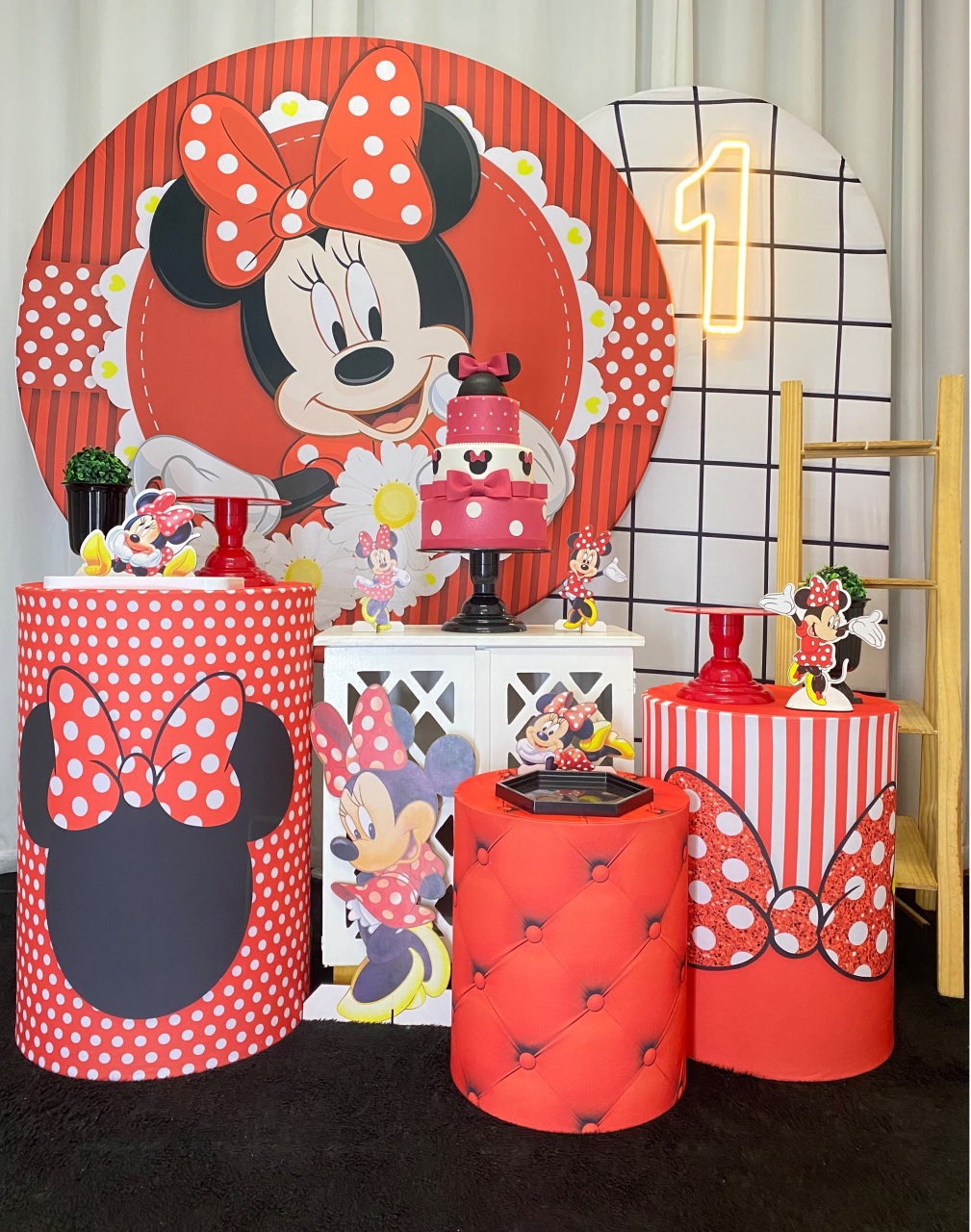 Minnie Vermelha - Decoracoes4you