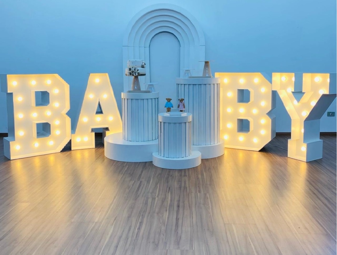 Clean Baby Luxo Letras - Decoracoes4you