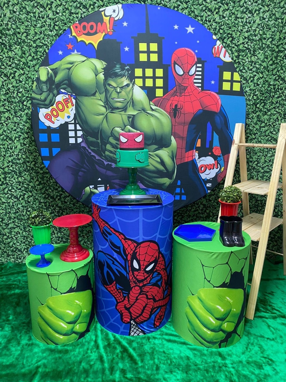 Hulck Com Homem Aranha - Decoracoes4you