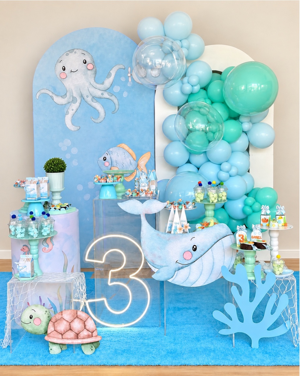 Fundo Do Mar Luxo - Decoracoes4you
