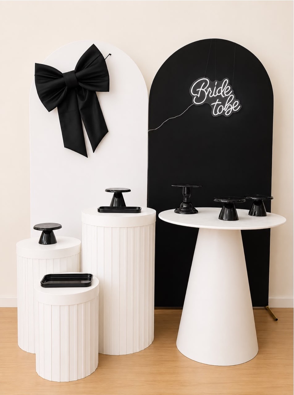 Adulto Bride To Be Lado Branco Preto - Decoracoes4you