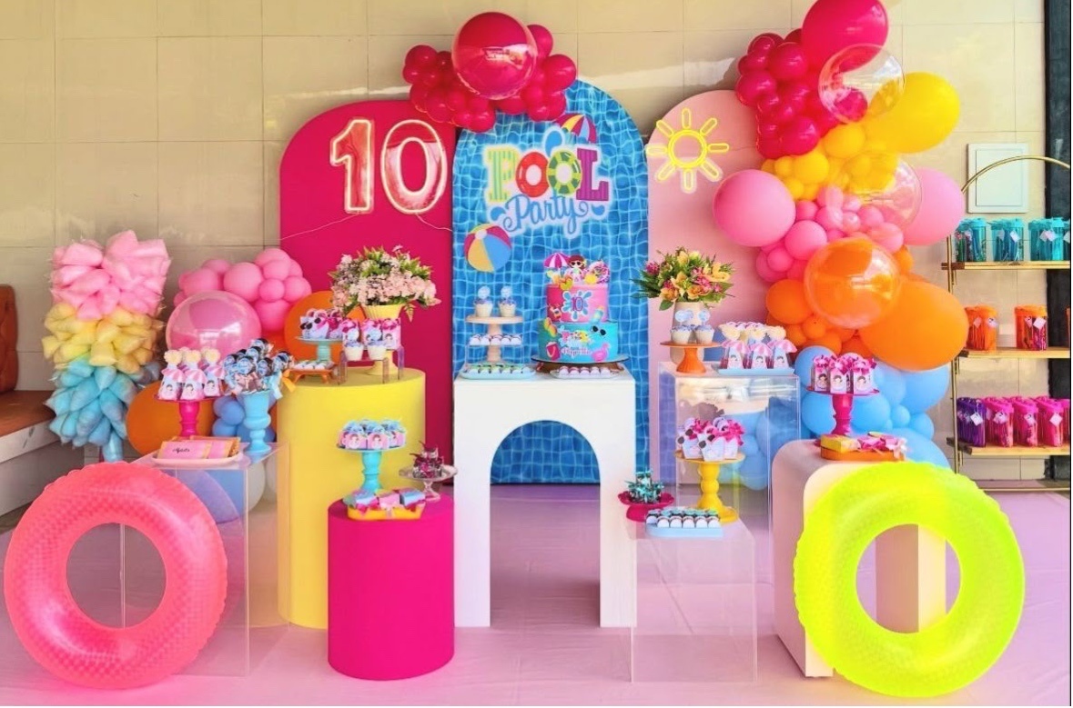 Pool Party Piscina - Decoracoes4you