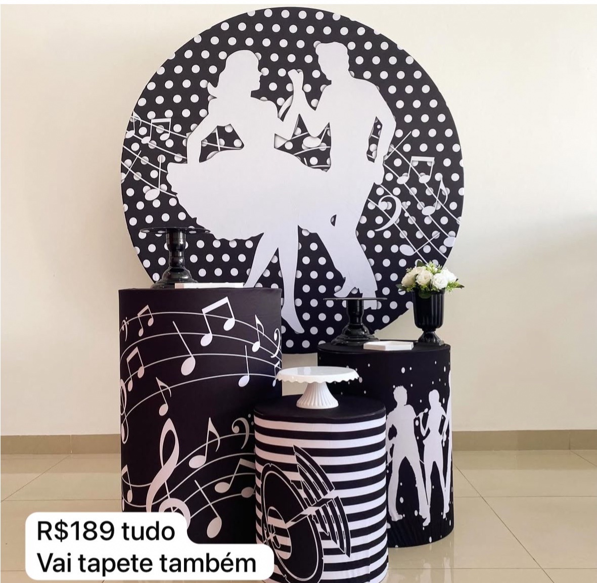 Tema Anos 60 Flashback - Decoracoes4you