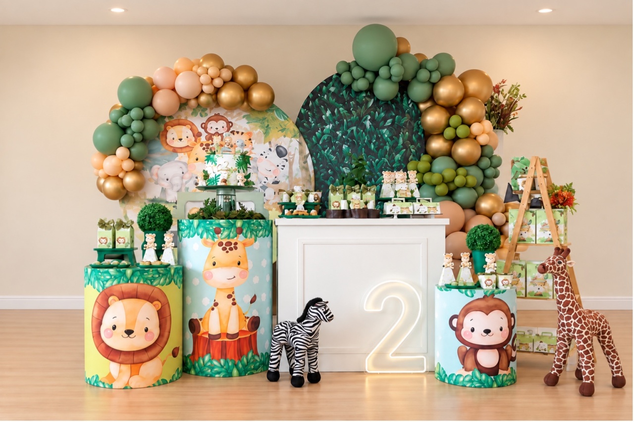 Safari Animais - Decoracoes4you