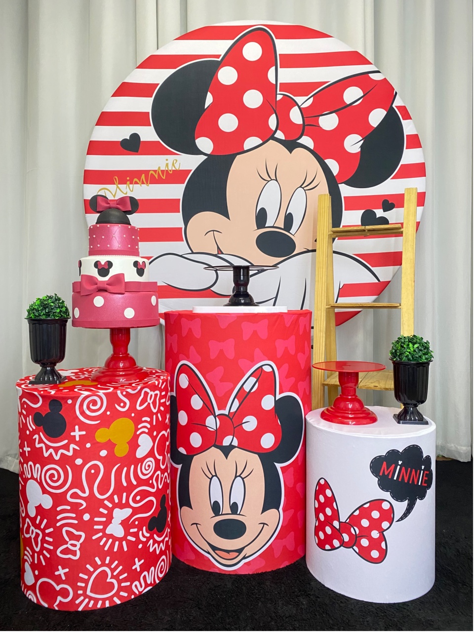 Minnie Vermelha - Decoracoes4you